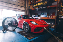 Load image into Gallery viewer, T1R Racing converter (Over axle pipe)- Porsche 718 Cayman GT4 4.0L / SPIDER / GTS