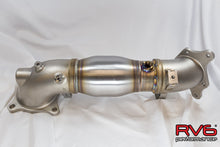 Load image into Gallery viewer, RV6 High Temp Catted Downpipe for 17+ Civic Type-R 2.0T FK8 FL5 DE5