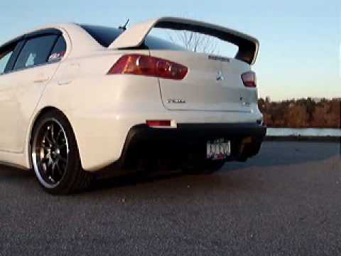 T1R 76S Exhaust system - Mitsubishi Lancer Evolution X 08-14 CZ4A