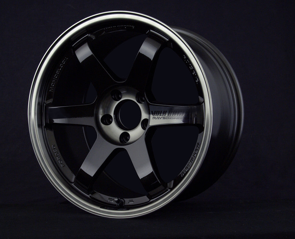 Rays TE37SL 18x9.5 5x114.3 +22 Pressed Double Black (1 set ONLY) GR COROLLA EVOX S2000 AP1 AP2**Black Friday SALE**