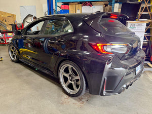 AME TRACER GT-V 18x10.5 5X114.3 +25 Matte Hyper Silver (4 pcs SET)