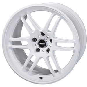 AME TRACER TM02 18x9.5 5x120 +37 (WHITE) set of 4 FK8 / FL5 / DE5 Spec **INTRO OFFER**