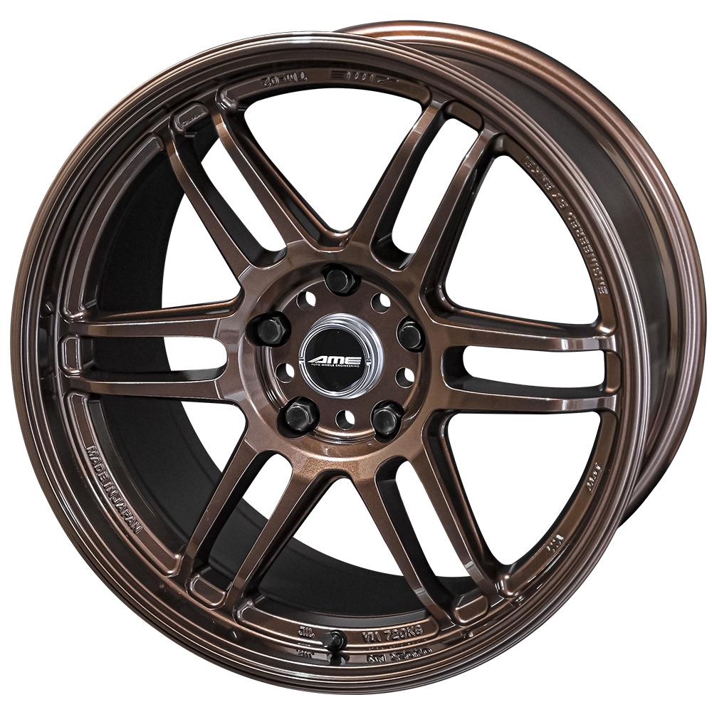 AME TRACER TM02 18x9.5 5x120 +37 (DEEP BRONZE) set of 4 FK8 / FL5 / DE5 Spec **INTRO OFFER**