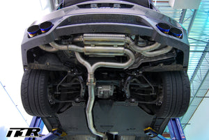T1R 90RT Titanium cat-back exhaust system - Nissan GTR R35 09-20