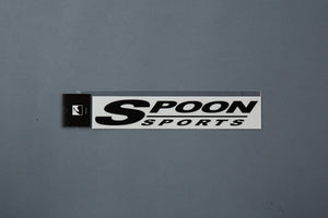 Spoon Logo Sticker (Black)