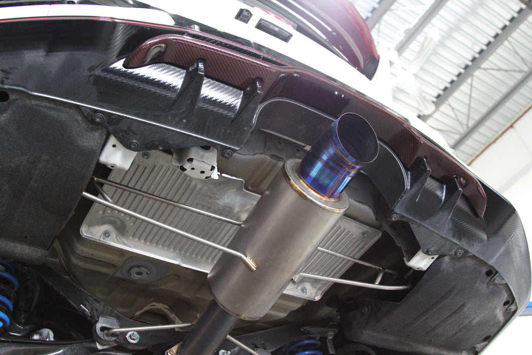 T1R 70RT Power Exhaust System (Titanium) - Honda Civic Type-R FK8
