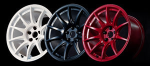 WORK M.C.O. RACING 18X9.5 +22 / 18X10 +20 (WHITE) 5X114.3 SET