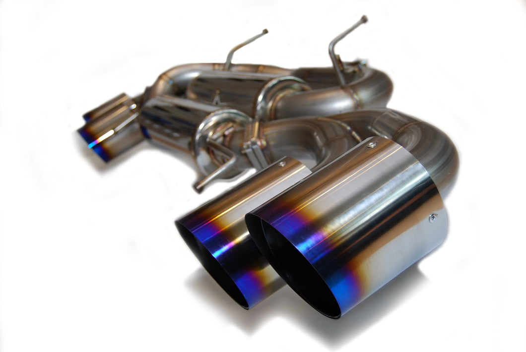T1R 90R Stainless cat-back exhaust system - Nissan GTR R35 09-20