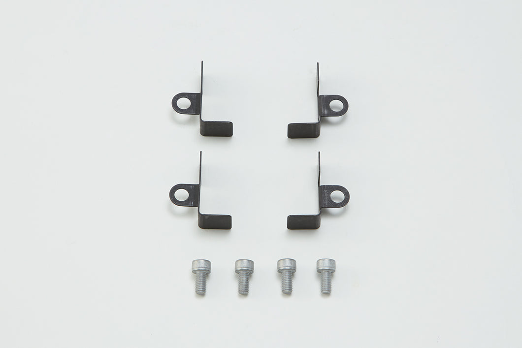 Spoon Twin-Block Caliper Retainer+Bolt Set