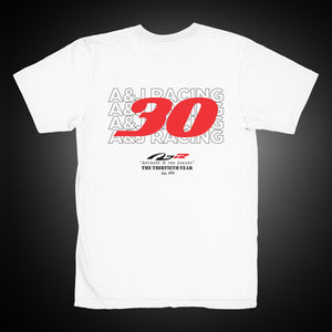 A&J Racing 30th Anniversary T-shirt **Limited Edition**