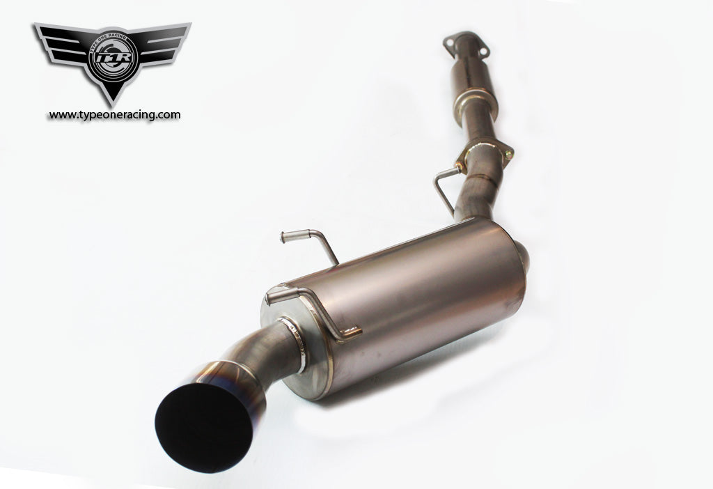 T1R 70RT Titanium Exhaust system (Cat-back) - Toyota GR86 ZN8