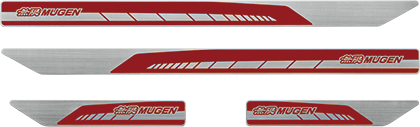 Mugen Scuff Plate (Red) - Honda Civic Type-R FK8 17-18